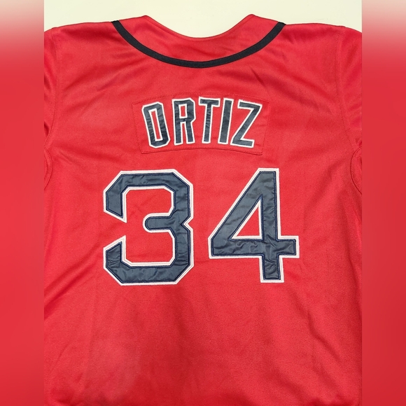 🔥NWT RARE Authentic Vintage DAVID ORTIZ "PAPI" Jersey - Picture 4 of 16